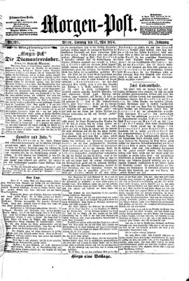 Morgenpost Sonntag 17. Mai 1874