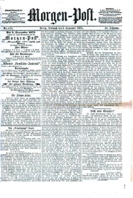 Morgenpost Mittwoch 2. September 1874