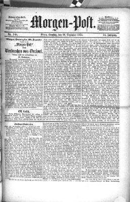 Morgenpost Samstag 19. Dezember 1874