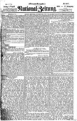 Nationalzeitung Dienstag 4. August 1874