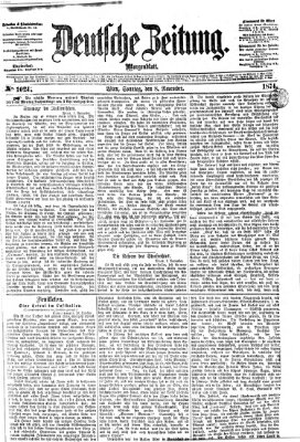 Deutsche Zeitung Sonntag 8. November 1874