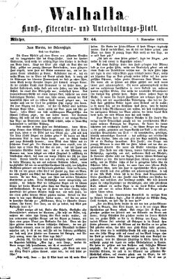 Walhalla (Der Bayerische Landbote) Sonntag 1. November 1874