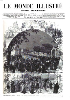 Le monde illustré Samstag 7. November 1874