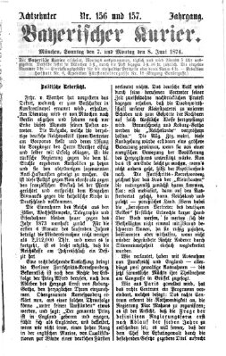 Bayerischer Kurier Montag 8. Juni 1874
