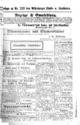 Würzburger Stadt- und Landbote Dienstag 29. September 1874