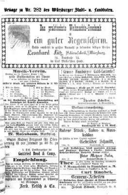 Würzburger Stadt- und Landbote Donnerstag 26. November 1874