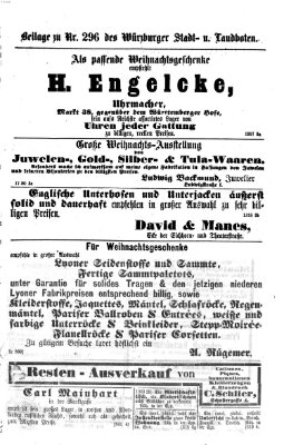 Würzburger Stadt- und Landbote Samstag 12. Dezember 1874