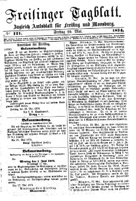 Freisinger Tagblatt (Freisinger Wochenblatt) Freitag 29. Mai 1874