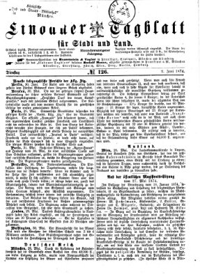 Lindauer Tagblatt für Stadt und Land Dienstag 2. Juni 1874