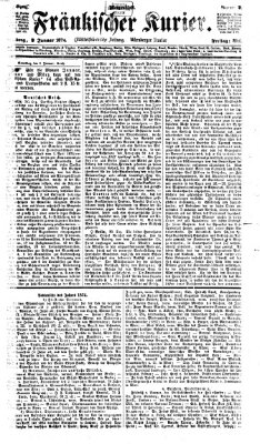 Fränkischer Kurier Freitag 2. Januar 1874