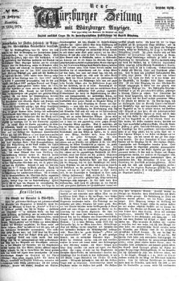 Neue Würzburger Zeitung Sonntag 29. März 1874
