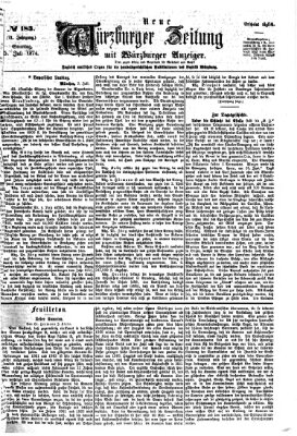 Neue Würzburger Zeitung Sonntag 5. Juli 1874