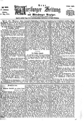 Neue Würzburger Zeitung Freitag 28. August 1874