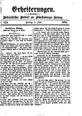 Erheiterungen (Aschaffenburger Zeitung) Freitag 5. Juni 1874