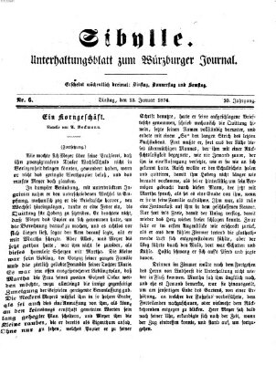 Sibylle (Würzburger Journal) Dienstag 13. Januar 1874