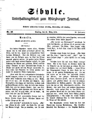 Sibylle (Würzburger Journal) Dienstag 24. März 1874