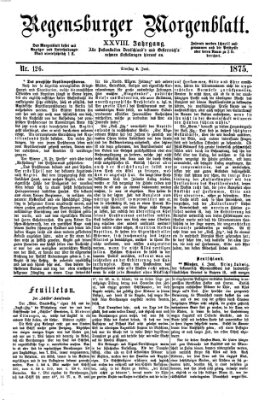 Regensburger Morgenblatt Dienstag 8. Juni 1875