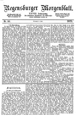 Regensburger Morgenblatt Mittwoch 21. Juli 1875