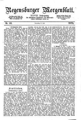 Regensburger Morgenblatt Donnerstag 22. Juli 1875