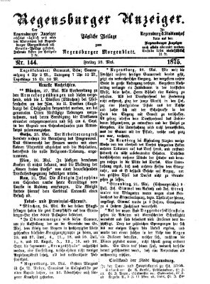 Regensburger Anzeiger Freitag 28. Mai 1875