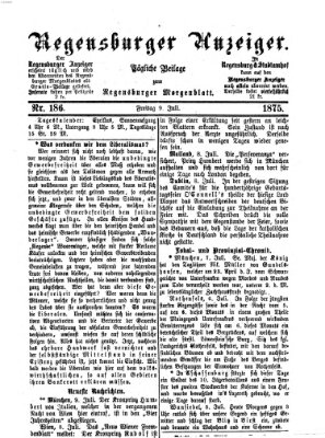 Regensburger Anzeiger Freitag 9. Juli 1875