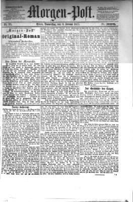 Morgenpost Donnerstag 4. Februar 1875