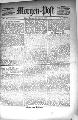 Morgenpost Sonntag 13. Juni 1875