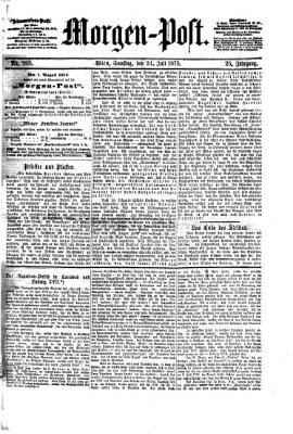 Morgenpost Samstag 24. Juli 1875