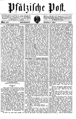 Pfälzische Post Samstag 5. Juni 1875