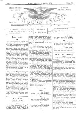 La nuova frusta (La frusta) Sonntag 8. August 1875