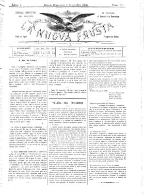 La nuova frusta (La frusta) Sonntag 5. September 1875