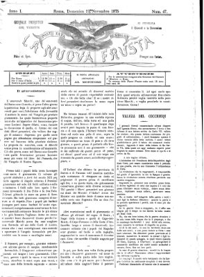La nuova frusta (La frusta) Sonntag 21. November 1875