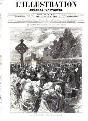 L' illustration Samstag 26. Juni 1875
