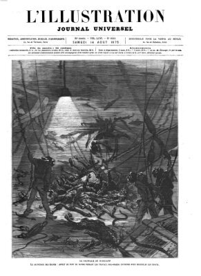 L' illustration Samstag 14. August 1875