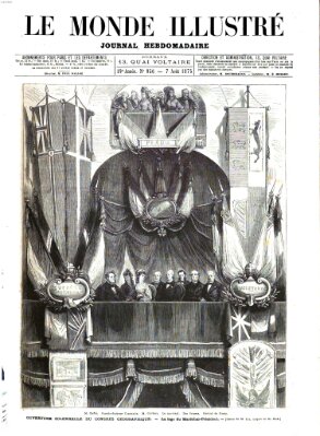 Le monde illustré Samstag 7. August 1875