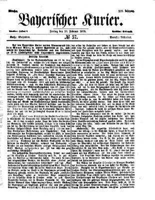 Bayerischer Kurier Freitag 26. Februar 1875