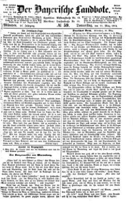Der Bayerische Landbote Donnerstag 11. März 1875