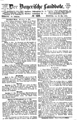 Der Bayerische Landbote Sonntag 23. Mai 1875