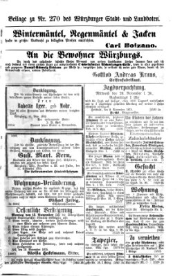 Würzburger Stadt- und Landbote Freitag 12. November 1875