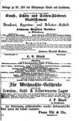 Würzburger Stadt- und Landbote Samstag 4. Dezember 1875