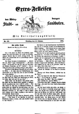 Extra-Felleisen (Würzburger Stadt- und Landbote) Dienstag 12. Oktober 1875
