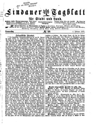 Lindauer Tagblatt für Stadt und Land Donnerstag 4. Februar 1875
