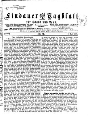Lindauer Tagblatt für Stadt und Land Freitag 9. April 1875