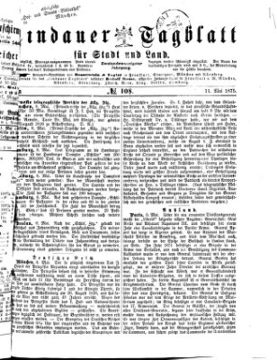 Lindauer Tagblatt für Stadt und Land Dienstag 11. Mai 1875