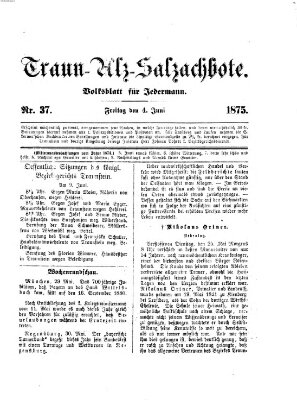 Traun-Alz-Salzachbote Freitag 4. Juni 1875