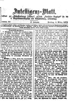 Aschaffenburger Zeitung Freitag 5. März 1875