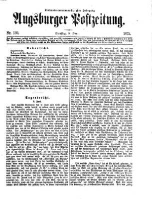 Augsburger Postzeitung Samstag 5. Juni 1875