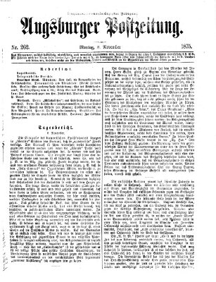 Augsburger Postzeitung Montag 8. November 1875