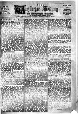 Neue Würzburger Zeitung Freitag 12. März 1875