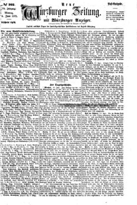 Neue Würzburger Zeitung Montag 14. Juni 1875